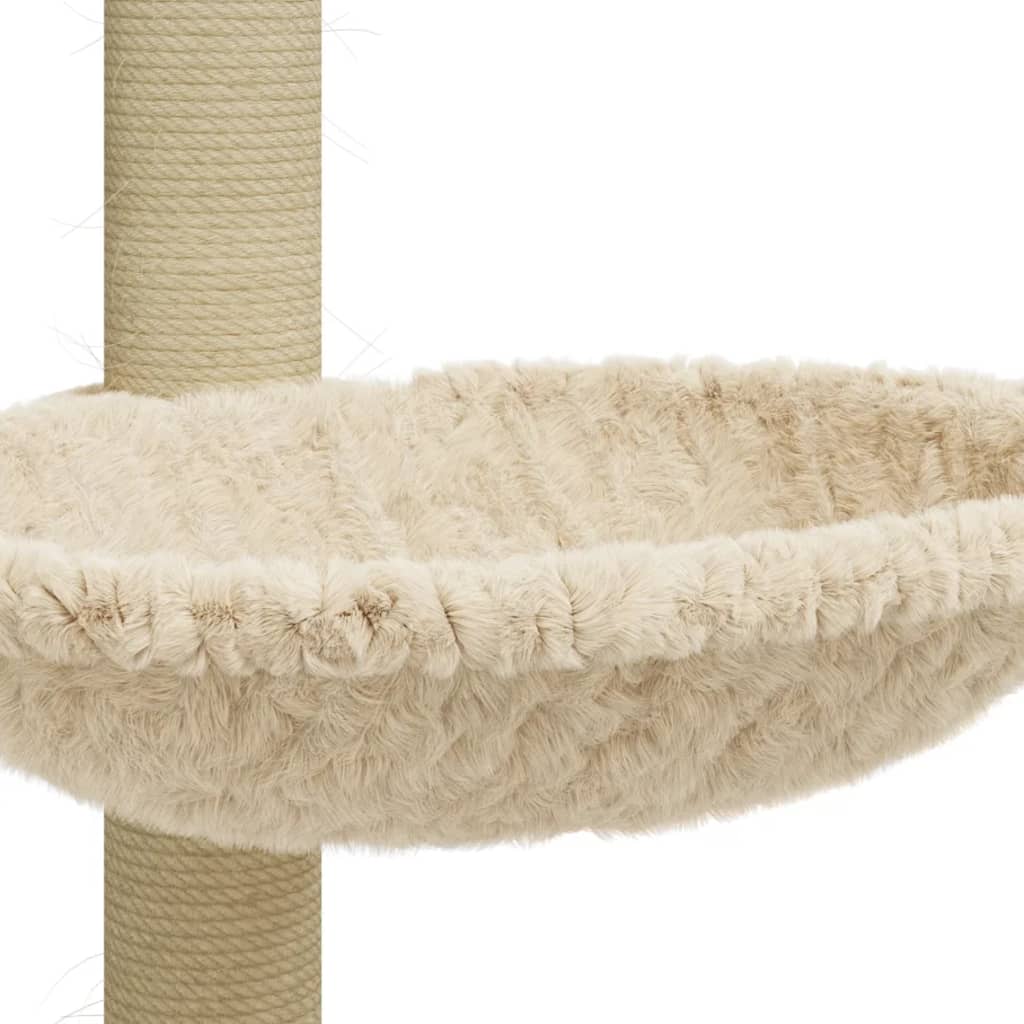 Kattenmeubel Met Sisal Krabpaal 74 Cm 3 kleuren - Zimpel