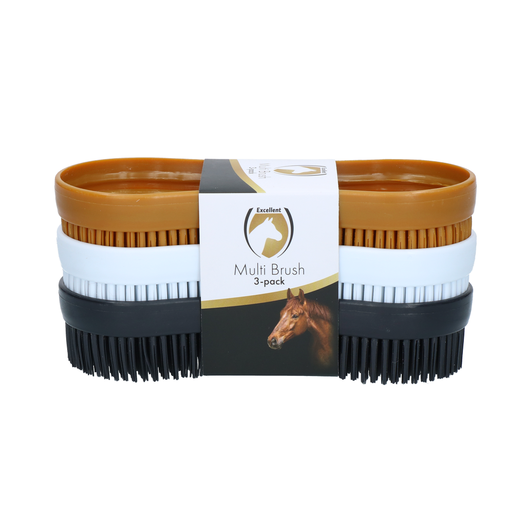 Excellent Horse Multi Magic Brush 3-pack