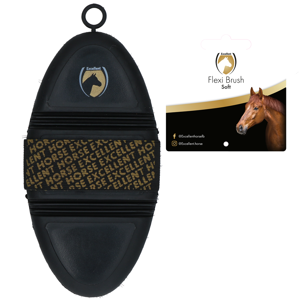 Excellent Horse Flexi Borstel Soft