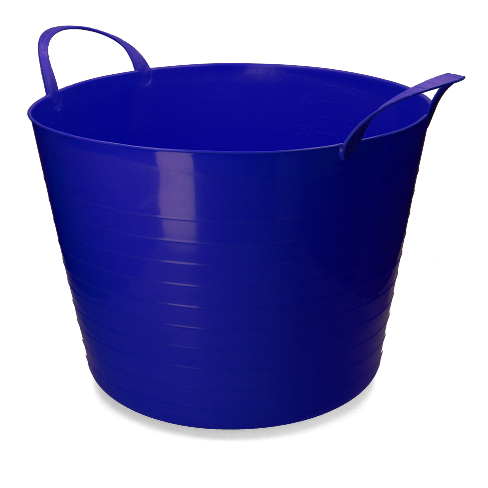 vPlast Emmer V-Trug Flexi 65 l Blauw
