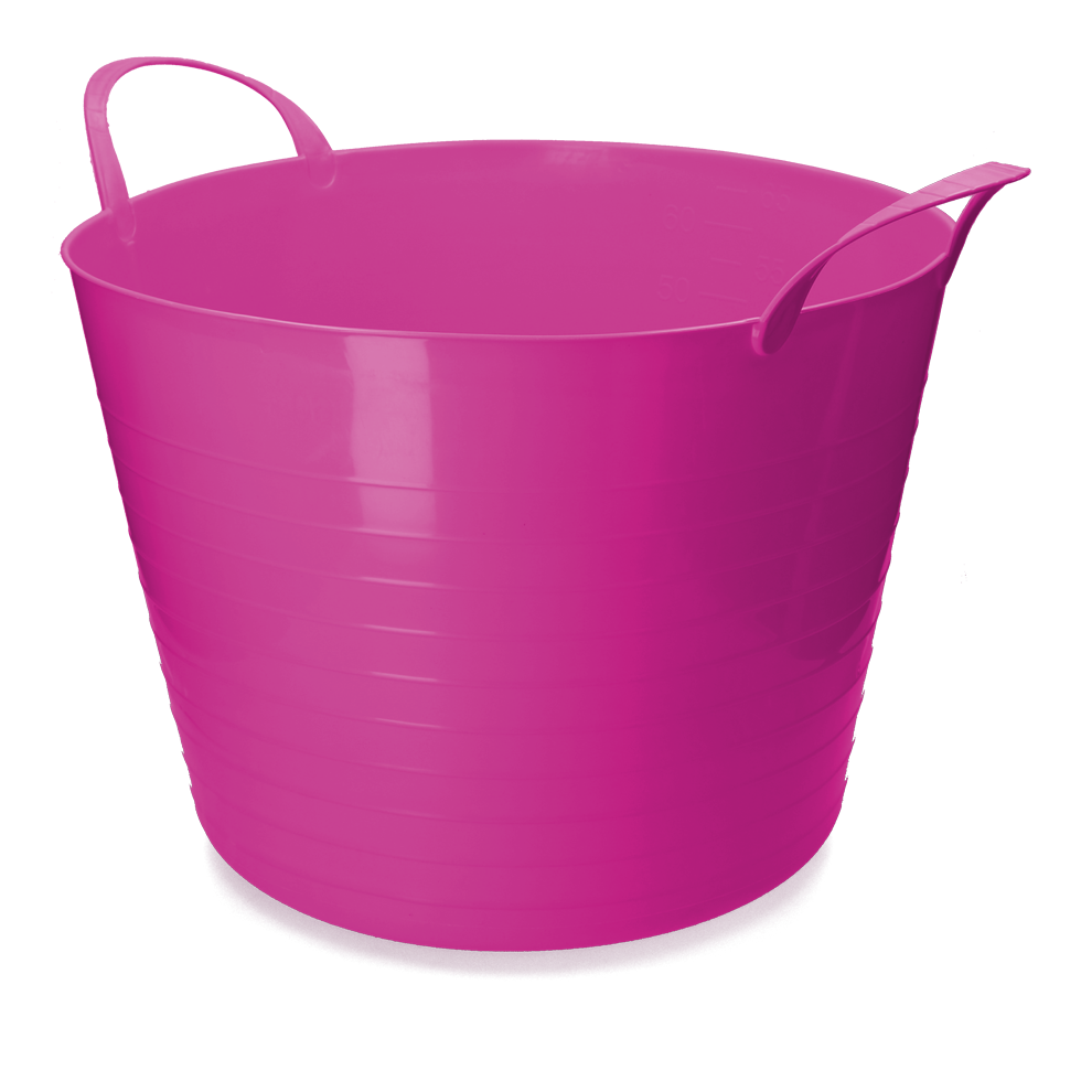 vPlast Emmer V-Trug Flexi 65 l Roze