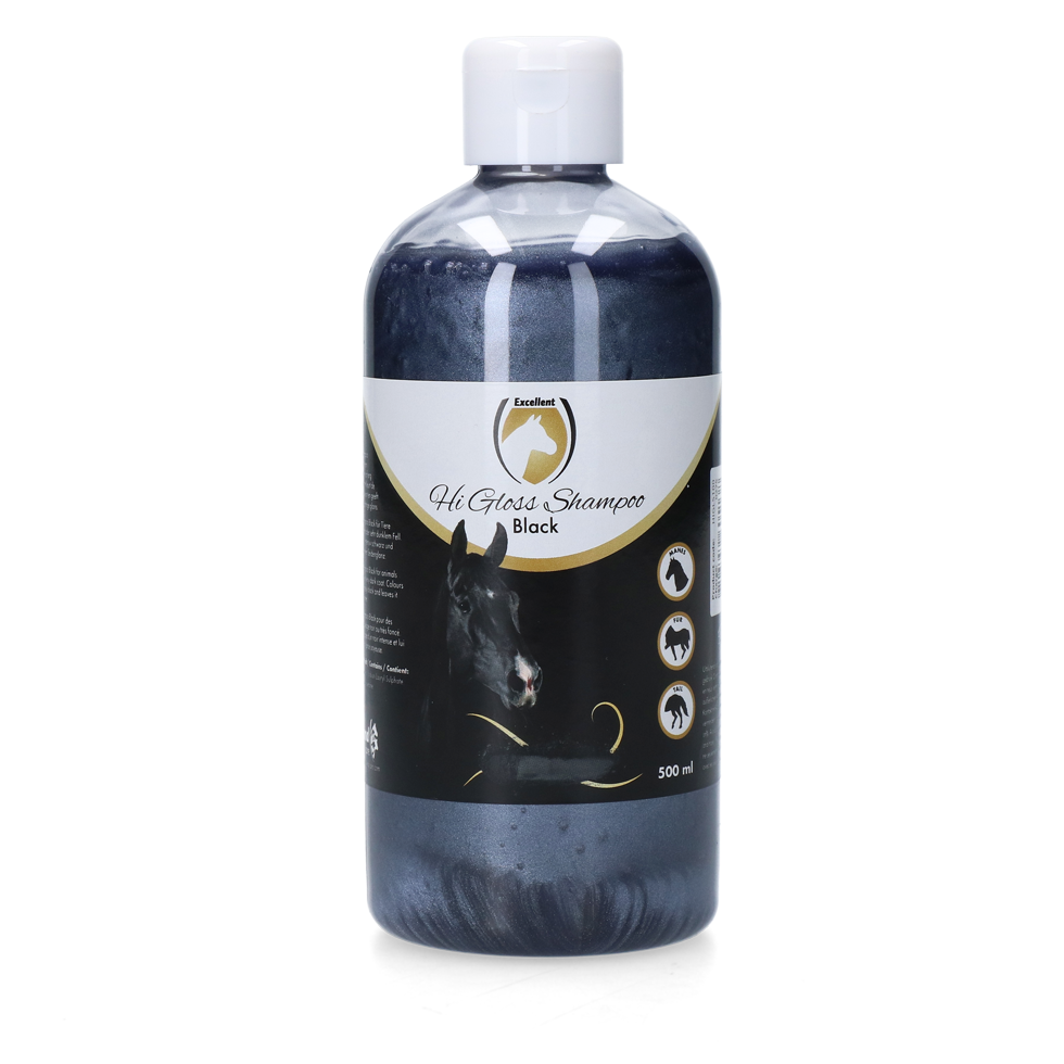 Excellent Horse Hi Gloss Shampoo Zwart