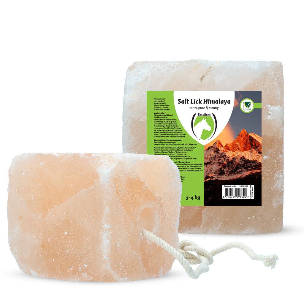 Excellent Horse Salt Lick Himalaya 3-4 kg met touw - Zimpel
