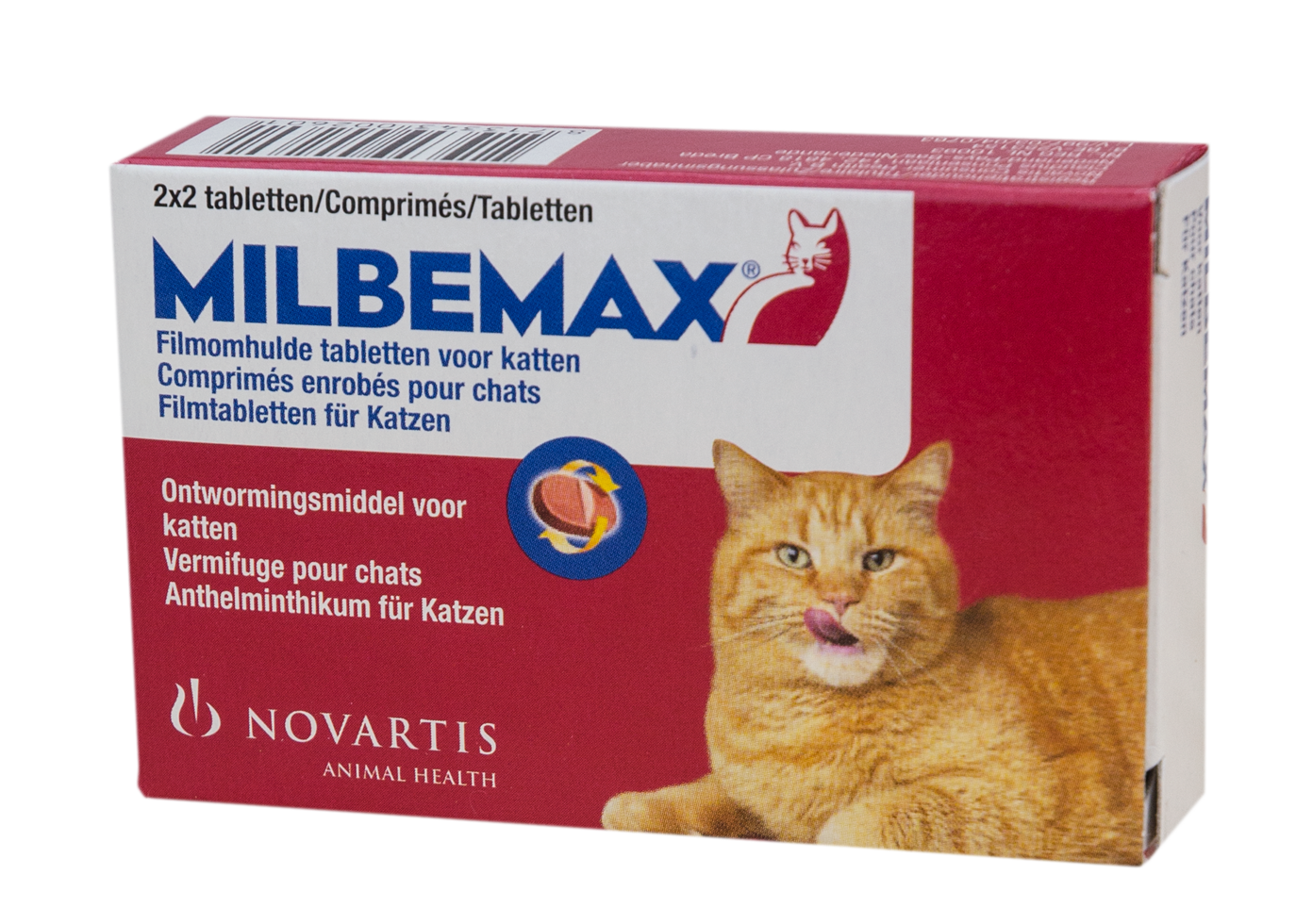 Milbemax Tabletten Kat Groot >2kg 4 tabl.