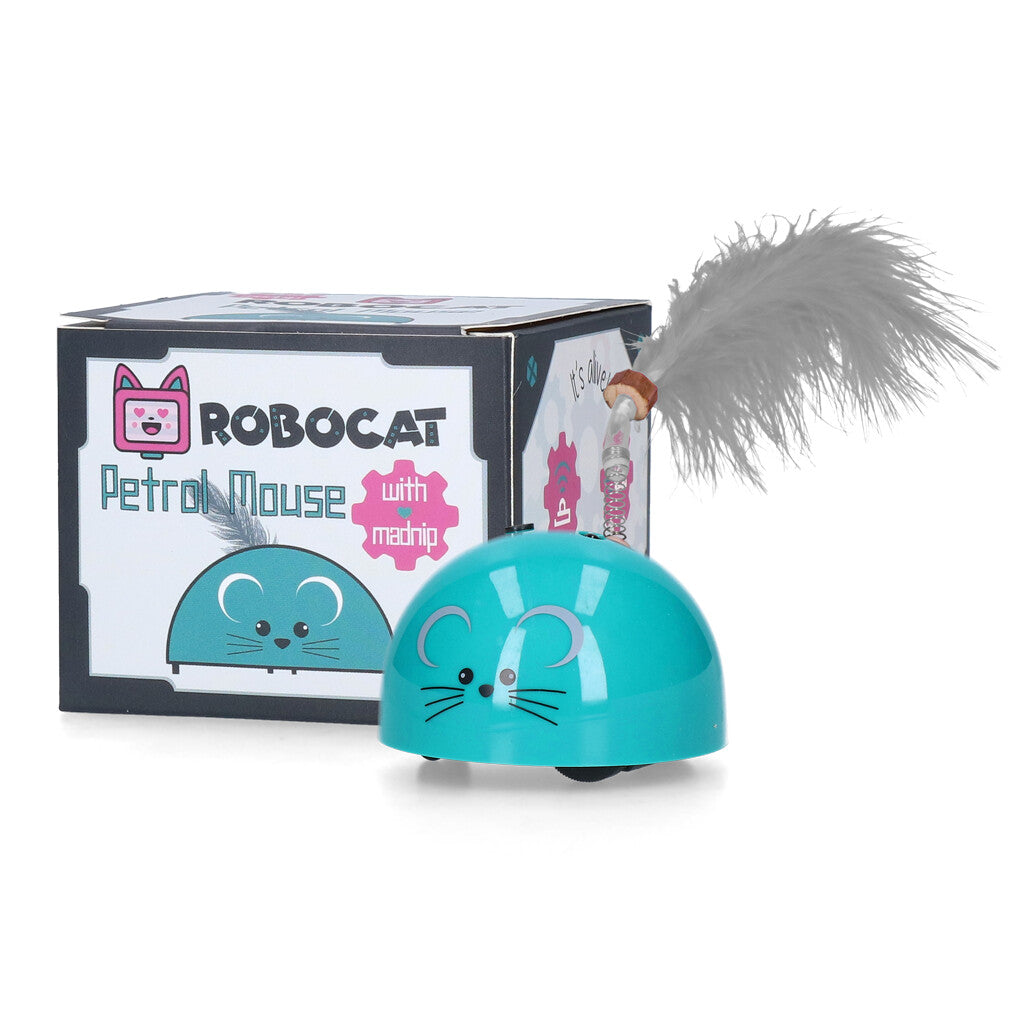 Robocat Muis Petrol - Zimpel