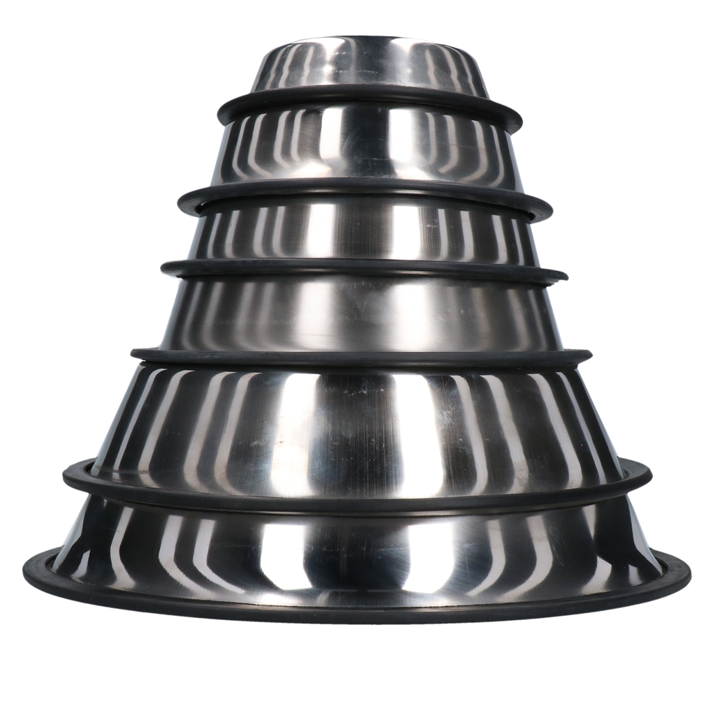Antislip Voer- & Drinkbak RVS 300 ml Ø 15 cm