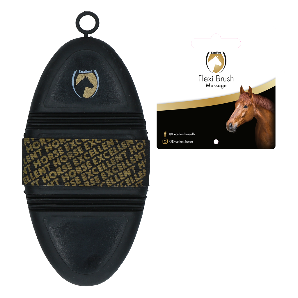 Excellent Horse Flexi Borstel Massage