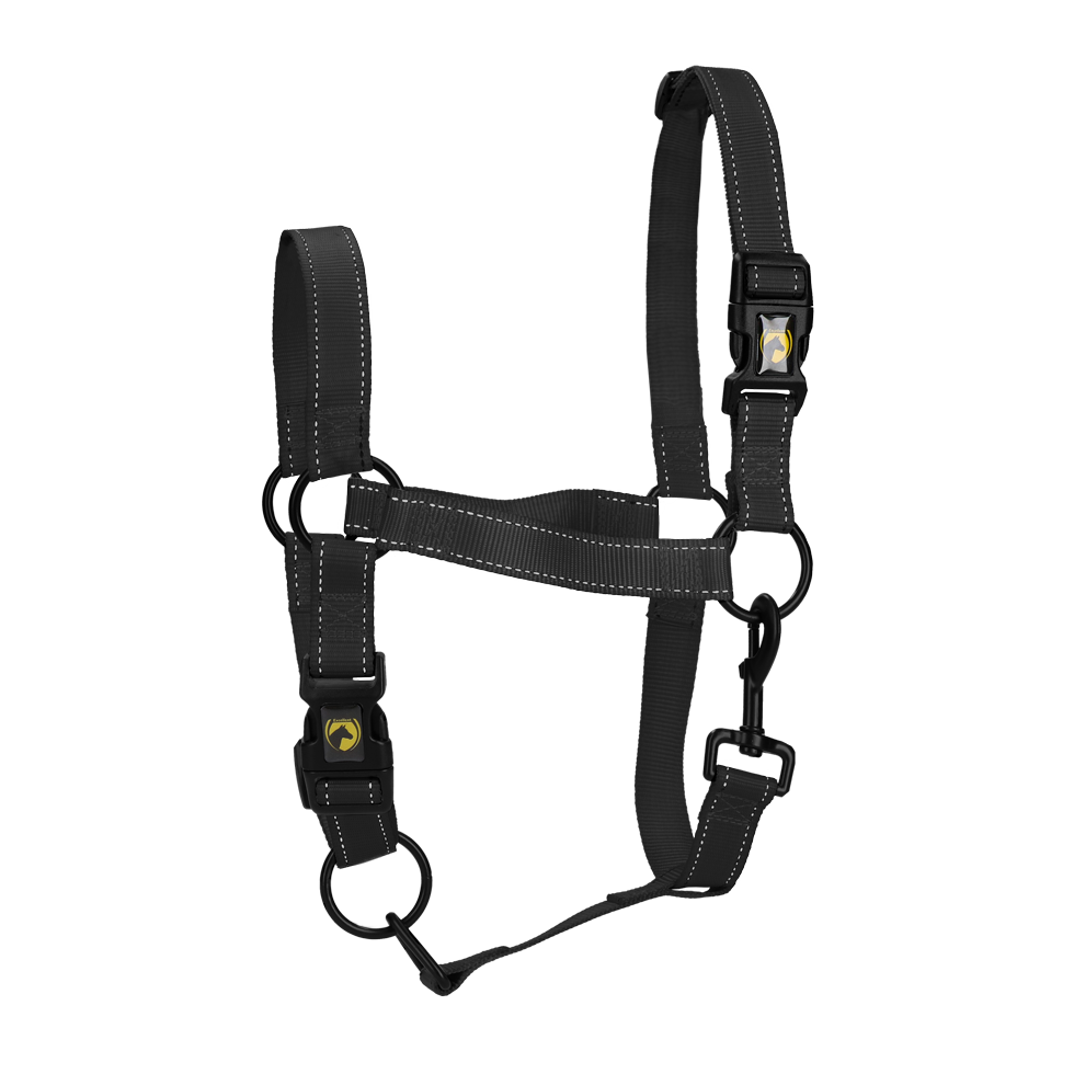 Excellent Premium Halster Zwart M