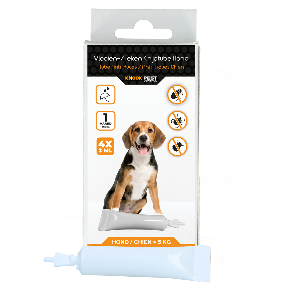 Knock Pest vlooien-tekenpipet Hond 5 tot 15 kg NL/FR