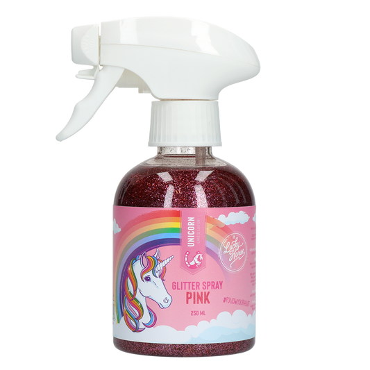 Lucky Horse Unicorn Glitterspray Roze