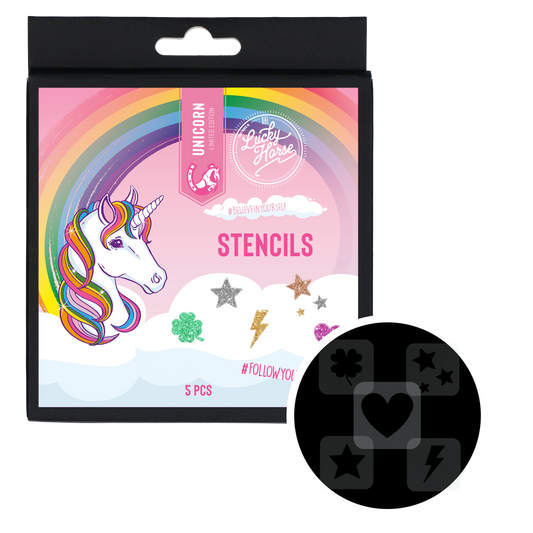 Lucky Horse Stencils 5 stuks