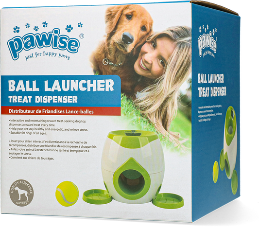 Pawise Ball Launcher Treat Dispenser