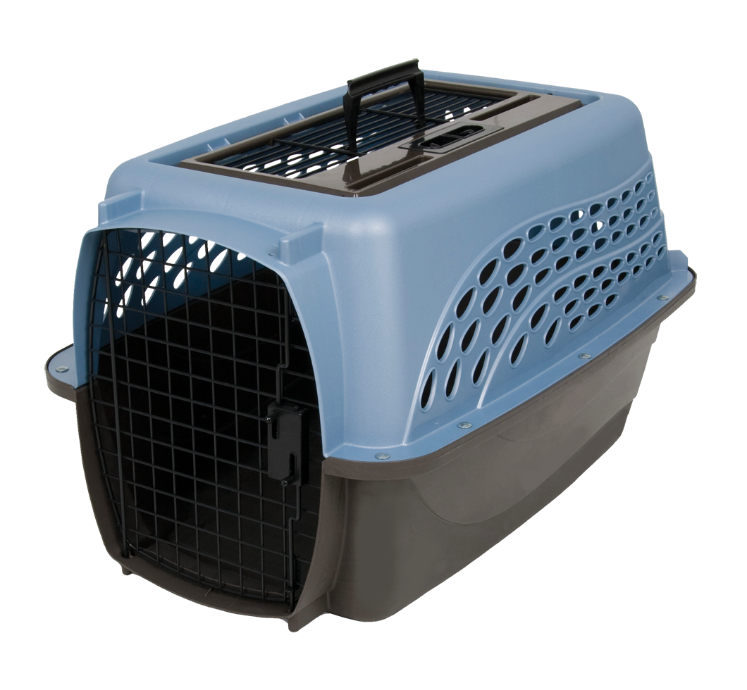 Petmate 2 Door Kennel Blauw S
