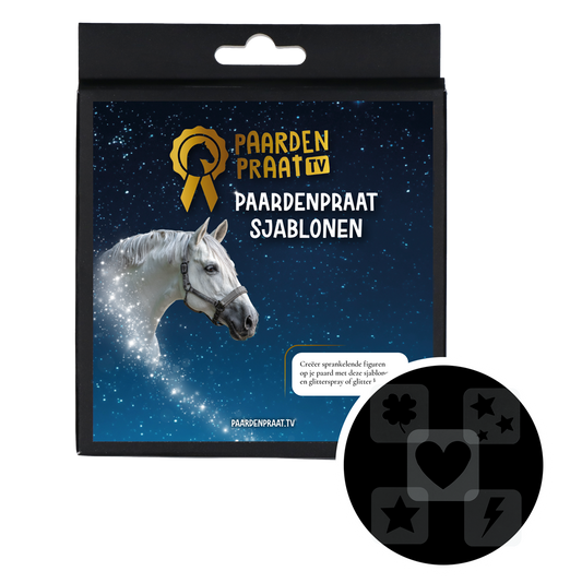 Paardenpraat TV Sjablonen 5 stuks